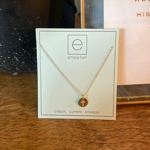 ENEWTON gold filled cross necklace NEVER WORN